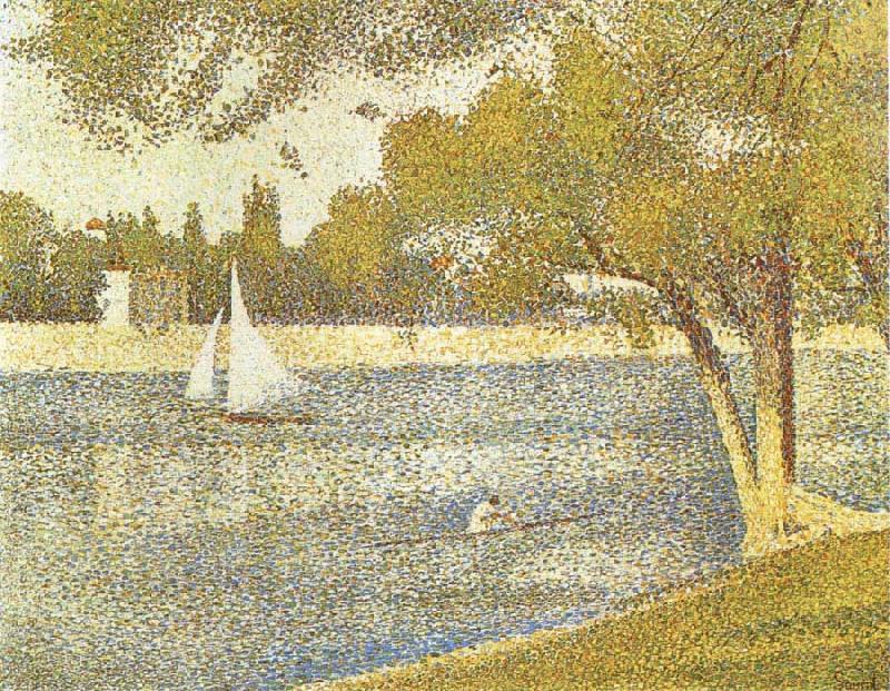 Georges Seurat Impression Figure Norge oil painting art
